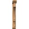 Ekena Millwork Balboa Slat Smooth Bracket w/ Offset Brace, Western Red Cedar, 5 1/2"W x 32"D x 44"H BKT0604X32X44BOA06SWR - alternate 2